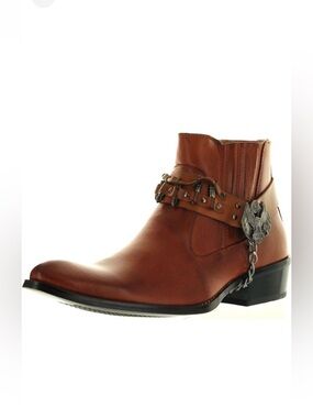 NWOT ALBERTO FELLINI WESTERN ANKLE BOOTS size 8.5